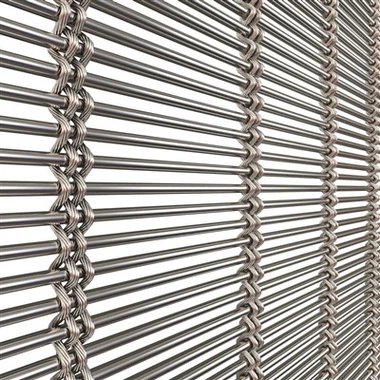 Rostfritt stål flexibelt trådnät